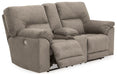 Cavalcade Power Reclining Loveseat with Console - De Avenue Furniture