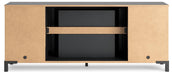 Cayberry 60" TV Stand with Electric Fireplace - De Avenue Furniture