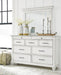 Kanwyn Dresser and Mirror - De Avenue Furniture