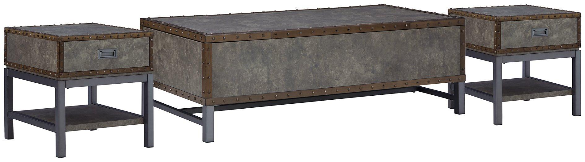 Derrylin Occasional Table Set - De Avenue Furniture