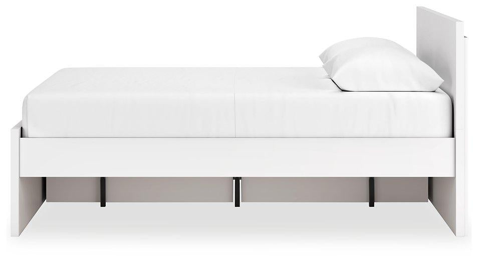 Onita Panel Bed with 1 Side Storage - De Avenue Furniture