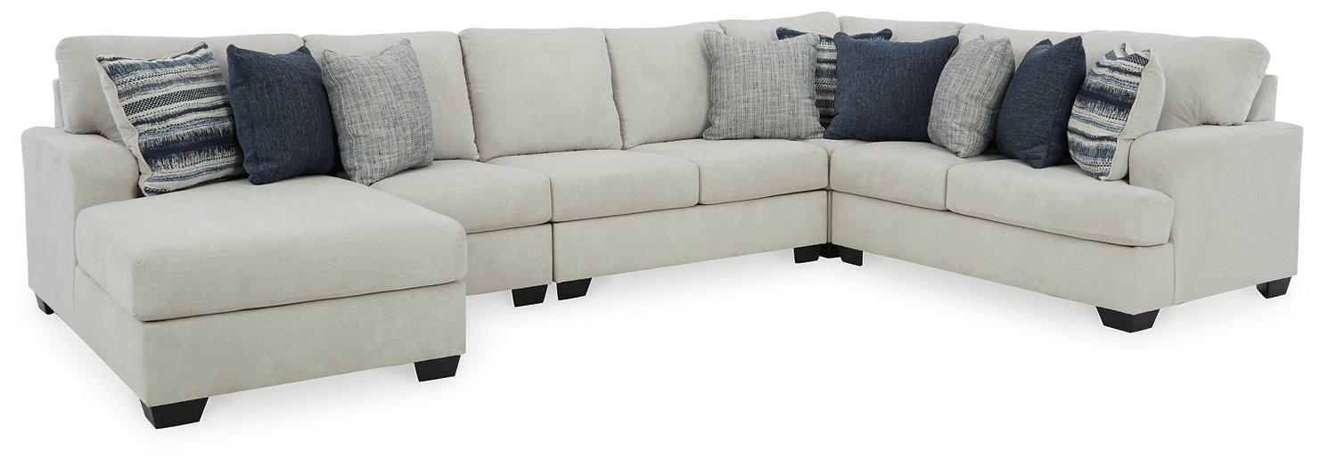 Lowder Sectional with Chaise - De Avenue Furniture