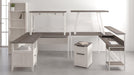 Dorrinson Home Office L-Desk with Storage - De Avenue Furniture