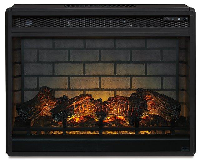 Realyn 74" TV Stand with Electric Fireplace - De Avenue Furniture