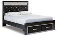 Kaydell Upholstered Panel Storage Bed - De Avenue Furniture