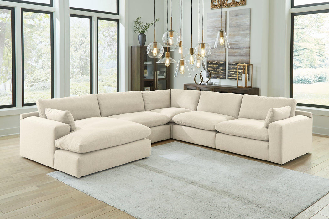 Elyza Sectional with Chaise - De Avenue Furniture