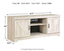 Bellaby 63" TV Stand with Electric Fireplace - De Avenue Furniture