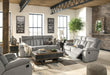 Mitchiner Reclining Loveseat with Console - De Avenue Furniture