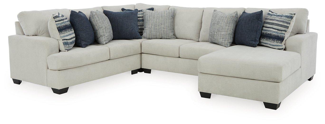 Lowder Sectional with Chaise - De Avenue Furniture