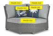Naples Beach Pillow - De Avenue Furniture