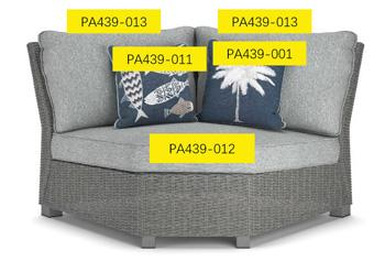 Naples Beach Pillow - De Avenue Furniture