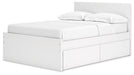 Onita Panel Bed with 2 Side Storage - De Avenue Furniture