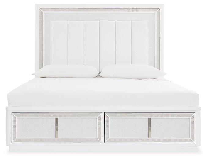 Chalanna Upholstered Storage Bed - De Avenue Furniture