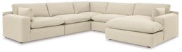 Elyza Sectional with Chaise - De Avenue Furniture