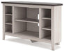 Dorrinson Corner TV Stand with Electric Fireplace - De Avenue Furniture