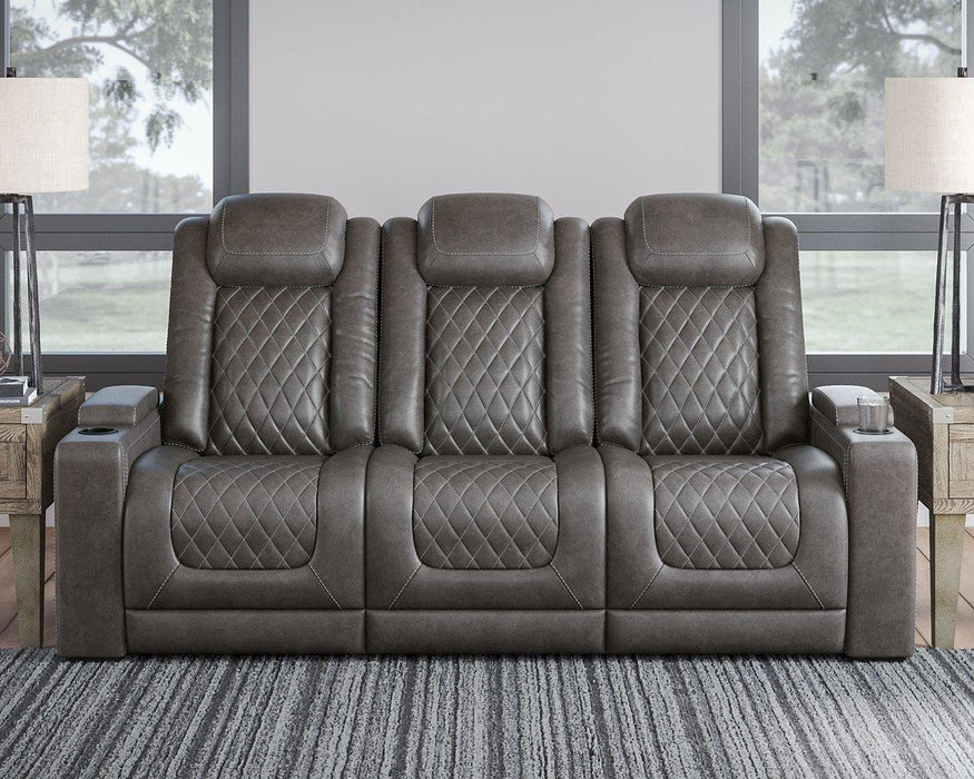 HyllMont Power Reclining Living Room Set - De Avenue Furniture