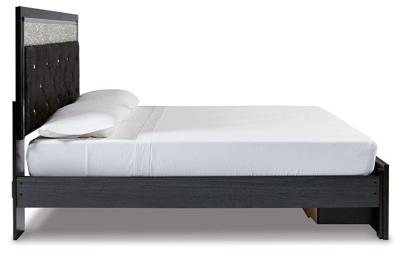 Kaydell Upholstered Panel Storage Bed - De Avenue Furniture