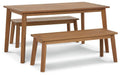 Janiyah Outdoor Dining Set - De Avenue Furniture