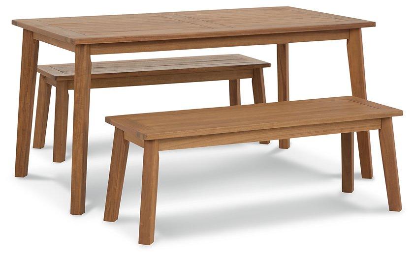 Janiyah Outdoor Dining Set - De Avenue Furniture