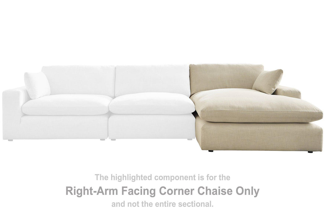Elyza Sectional with Chaise - De Avenue Furniture