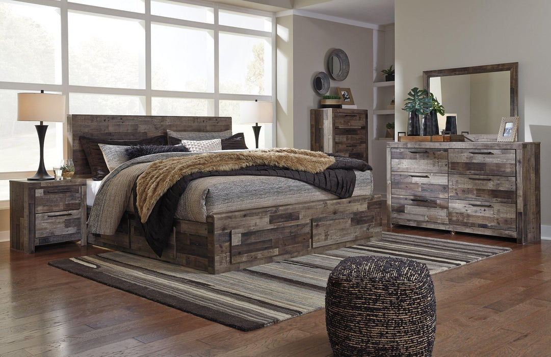 Derekson Bed with 6 Storage Drawers - De Avenue Furniture