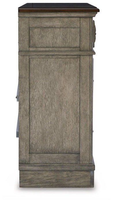 Lodenbay Dresser and Mirror - De Avenue Furniture