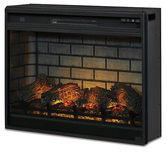 Realyn 74" TV Stand with Electric Fireplace - De Avenue Furniture
