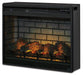 Realyn 74" TV Stand with Electric Fireplace - De Avenue Furniture
