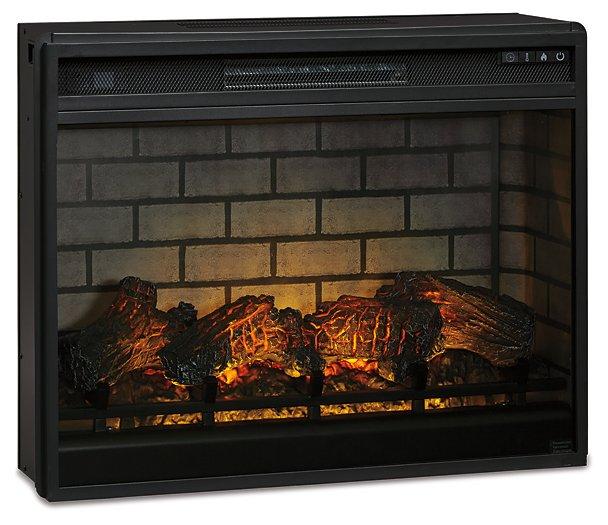 Realyn 74" TV Stand with Electric Fireplace - De Avenue Furniture