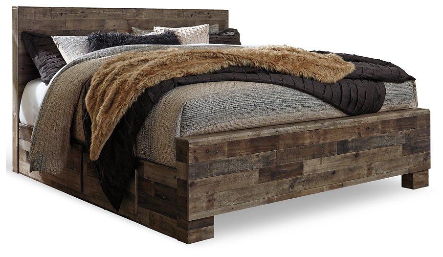 Derekson Bed with 2 Storage Drawers - De Avenue Furniture