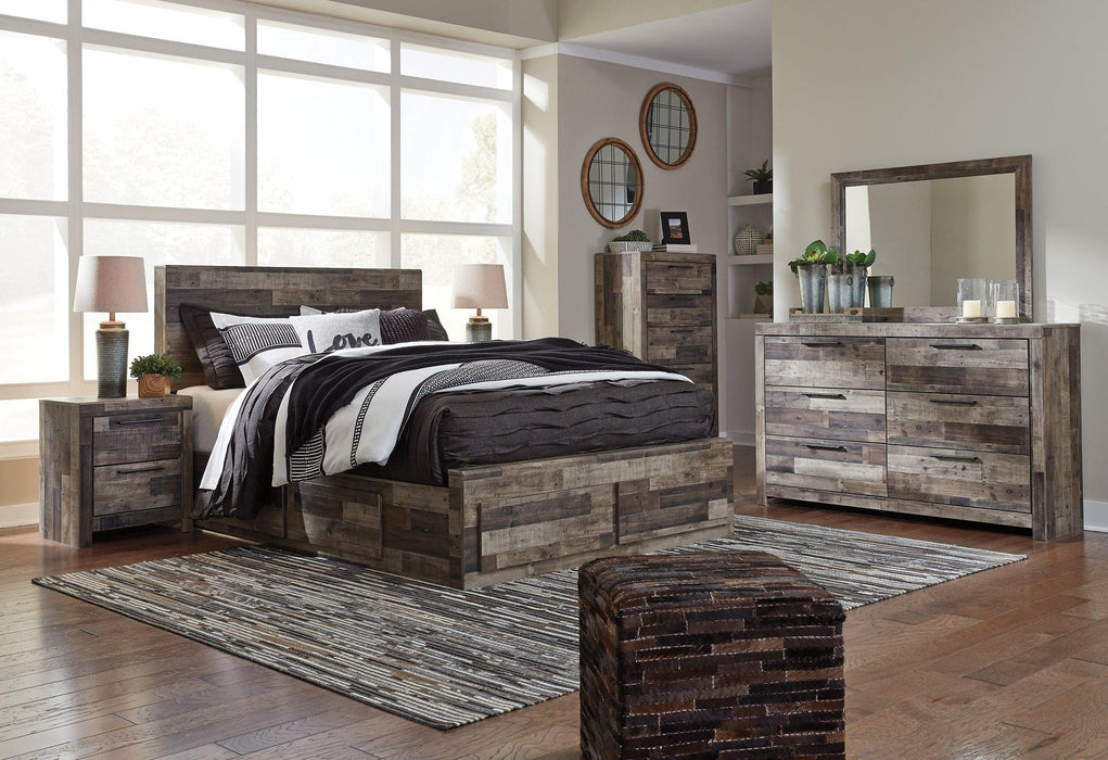 Derekson Bed with 6 Storage Drawers - De Avenue Furniture