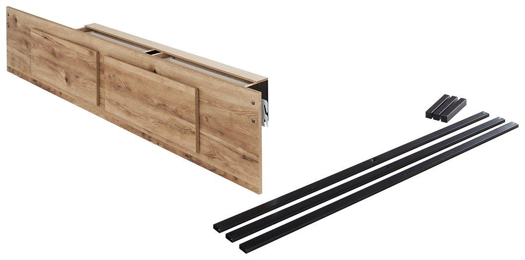 Hyanna Panel Storage Bed with 1 Under Bed Storage Drawer - De Avenue Furniture