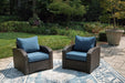 Windglow Outdoor Lounge Chair with Cushion - De Avenue Furniture
