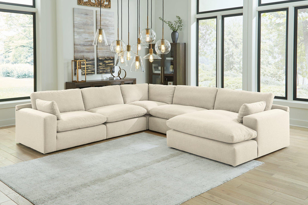 Elyza Sectional with Chaise - De Avenue Furniture