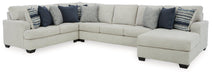 Lowder Sectional with Chaise - De Avenue Furniture