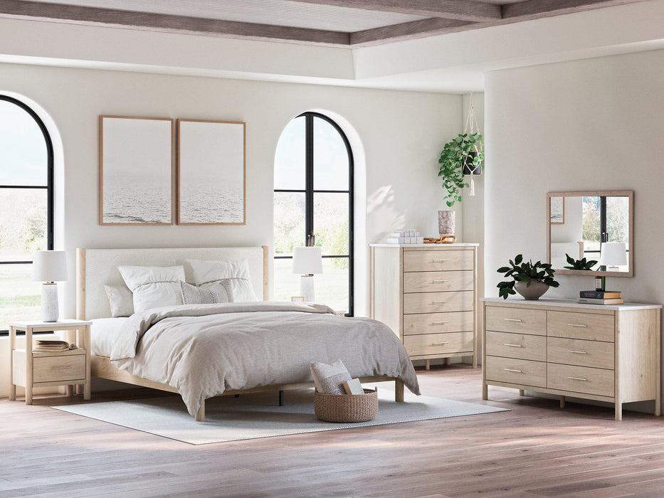 Cadmori Upholstered Bed - De Avenue Furniture