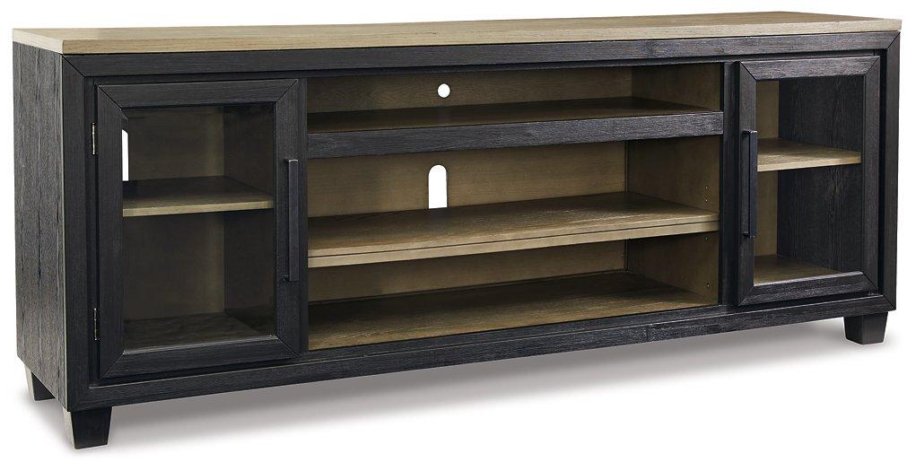 Foyland 83" TV Stand with Electric Fireplace - De Avenue Furniture