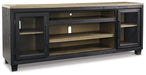 Foyland 83" TV Stand with Electric Fireplace - De Avenue Furniture