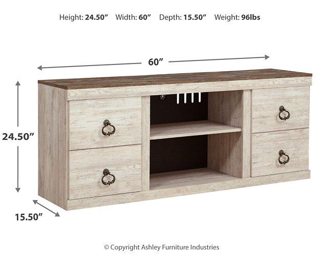 Willowton 3-Piece Entertainment Center with Electric Fireplace - De Avenue Furniture