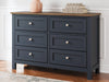 Landocken Dresser and Mirror - De Avenue Furniture