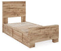 Hyanna Bed with 2 Side Storage - De Avenue Furniture