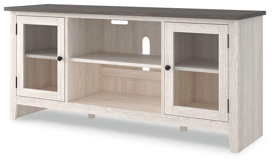 Dorrinson 60" TV Stand with Electric Fireplace - De Avenue Furniture