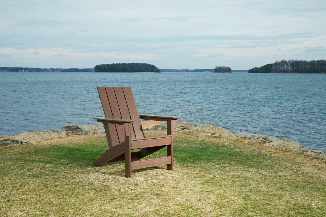 Emmeline Outdoor Adirondack Chairs with Tete-A-Tete Connector - De Avenue Furniture