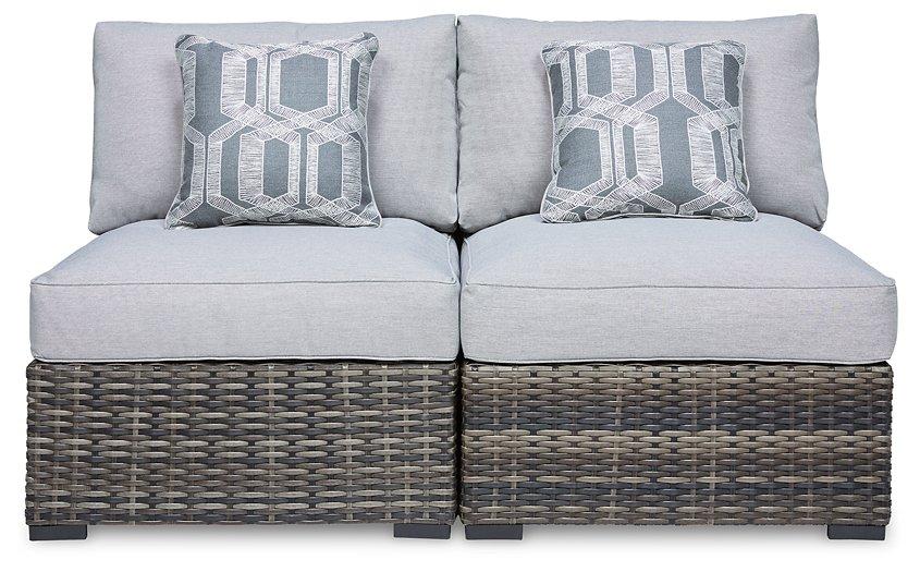 Harbor Court Armless Chair with Cushion (Set of 2) - De Avenue Furniture