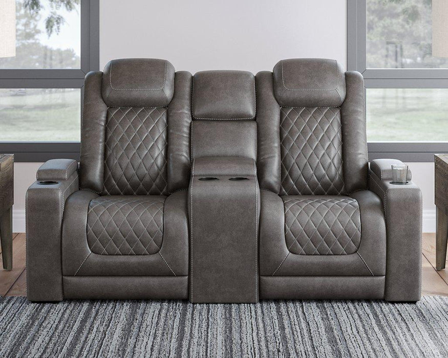 HyllMont Power Reclining Living Room Set - De Avenue Furniture