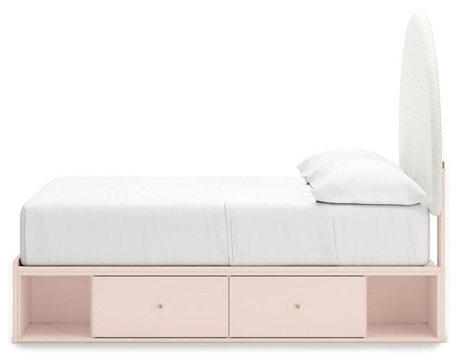 Wistenpine Upholstered Bed with Storage