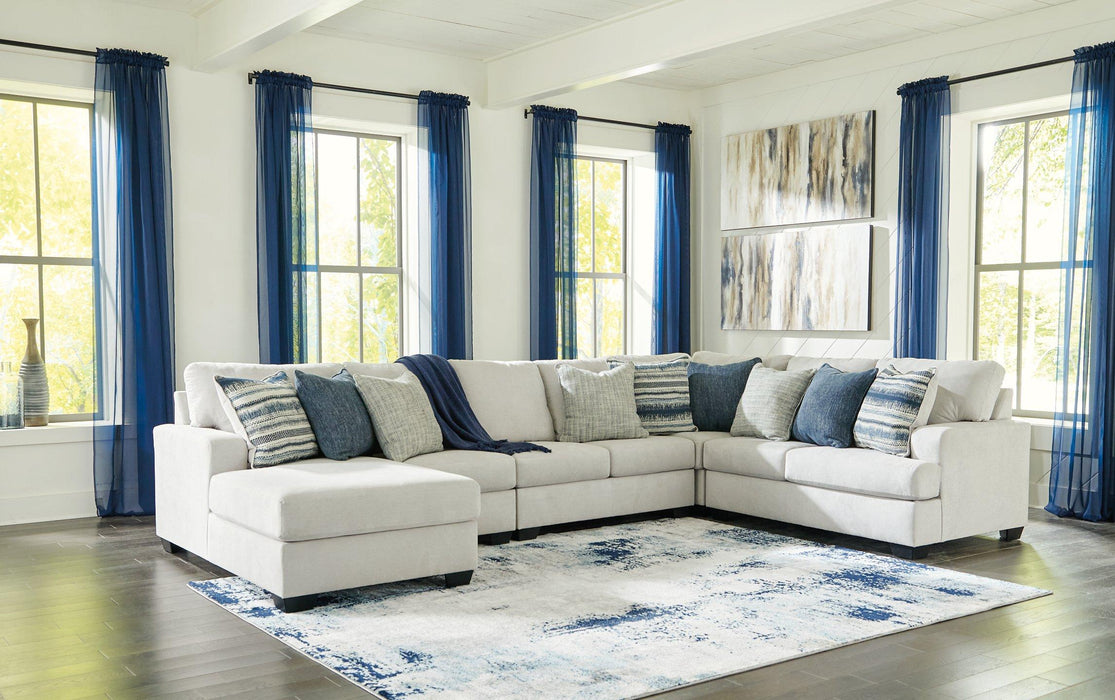 Lowder Sectional with Chaise - De Avenue Furniture