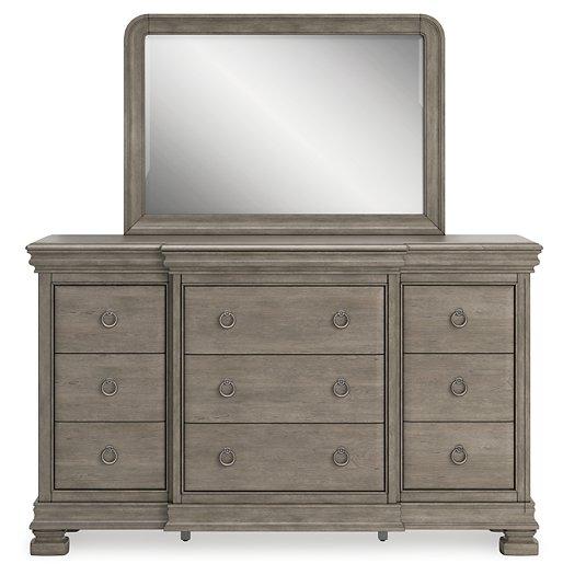 Lexorne Dresser and Mirror - De Avenue Furniture