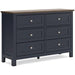 Landocken Dresser and Mirror - De Avenue Furniture