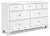 Fortman Dresser and Mirror - De Avenue Furniture